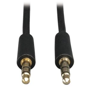 Mini Stereo Audio Dub Cable 3'