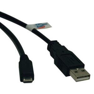3' USB A Male to MicroUSB Male