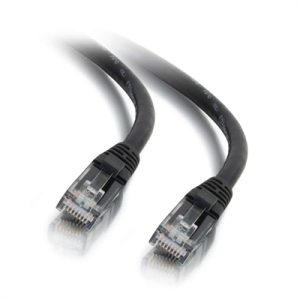 30FT CAT6 SNGLES PATCH BLK