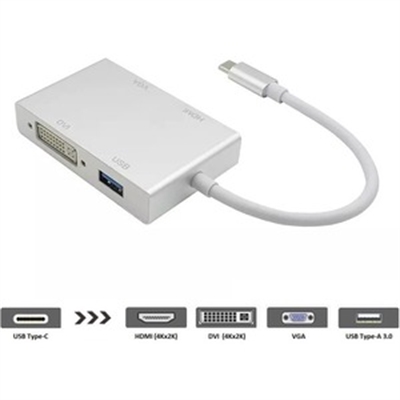 4 in 1 USB C to HDMI, VGA