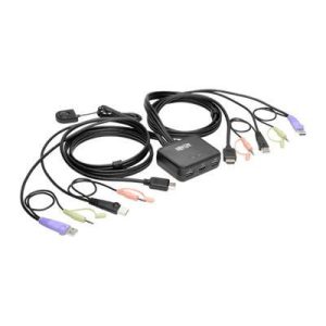 2Port KVM Switch w/ Cables