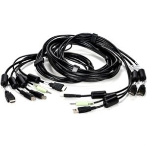 CABLE ASSY 2 HDMI 2 USB 1 AUD