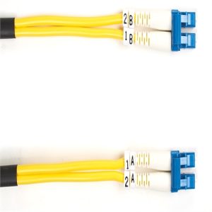 OS2 SM PVC LC LC YL 1M