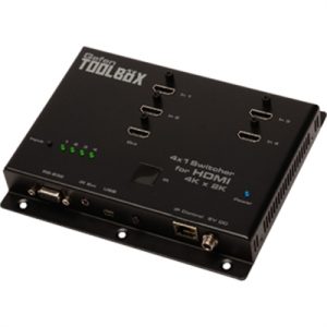 4x1 Switcher for HDMI Black
