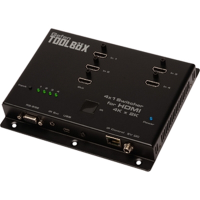 4x1 Switcher for HDMI Black