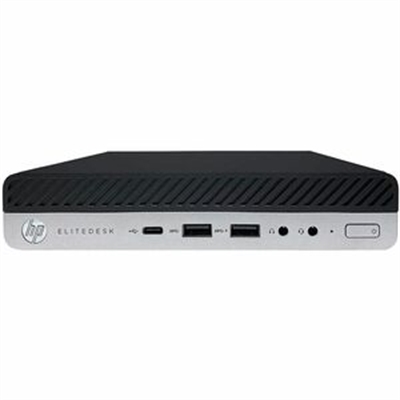 HP EliteDesk 800 G5 Mini Desktop – Refurbished Grade A, Intel Core i5-9500T, 16GB RAM, 256GB SSD, Windows 10 Pro, Win 11 Compatible