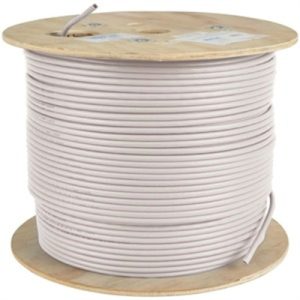 1000' CAT5E Bulk Cbl Wht