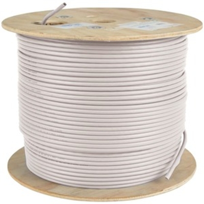 1000' CAT5E Bulk Cbl Wht
