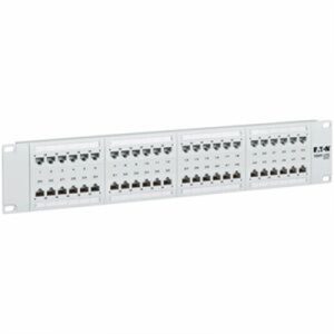 CAT6 PATCH PNL 48PORT WHT