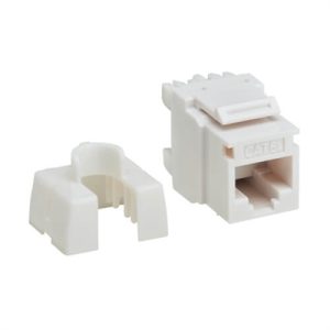 CAT6 KEYSTONE JACKS 25PK WHITE