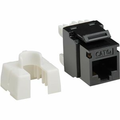 CAT6 KEYSTONE JACKS 10PK BLK