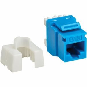 CAT6 KEYSTONE JACKS 10PK BLU