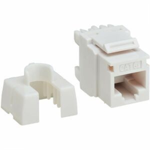 CAT6 KEYSTONE JACKS 10PK WHT