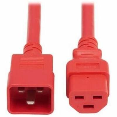 PWR CRD C20 TO C21 20A 6FT RED