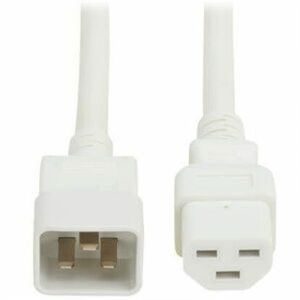 PWR CORD C20 TO C21 2.5FT WHT