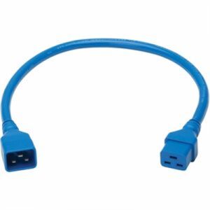 EXT CORD C20 C19 20A BLUE 2FT