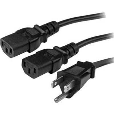 10' Power Cord 515P to 2x C13