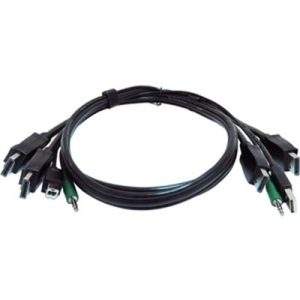 6ft KVM USB Dual DP CBL TAA