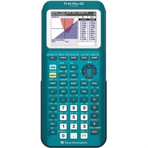 TI 84PLUS CE Trinomial Teal