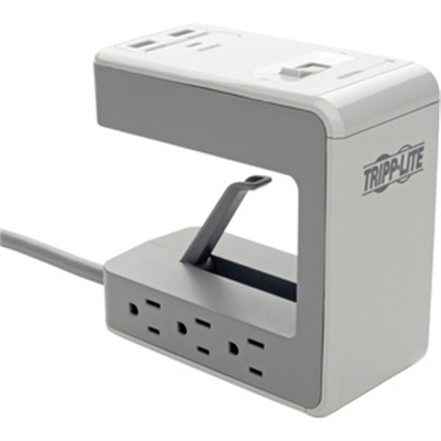Surge Desk Clamp 6 Out USB AC