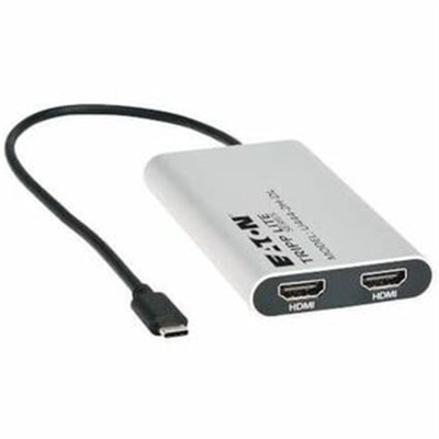 USB C ADAPTER DUAL DISPLAY 4K