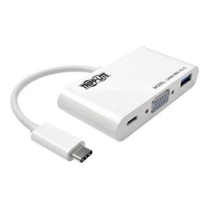 USB C to VGA DP Adptr w Chrgin