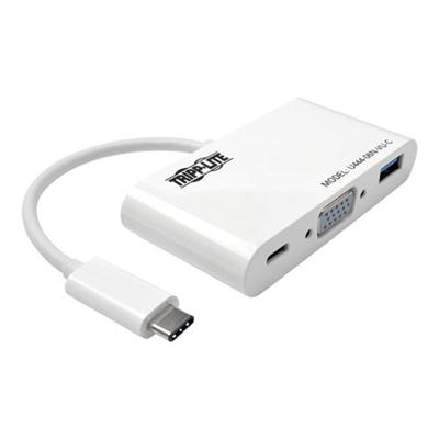 USB C to VGA DP Adptr w Chrgin
