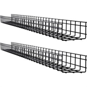 WIRE MESH CABLE TRAY 2 PACK