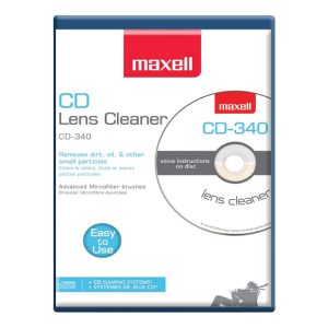 Maxell 190048 Maxlink Pro CD/DVD CD-340 Laser Lens Cleaner