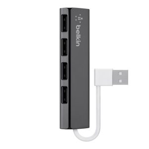 Belkin F4U042bt 4-Port Ultra-Slim Travel Hub