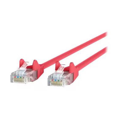 25' CAT6SNAGLESS PATCH CBL RED