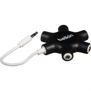 MULTI HEADPHONE SPLITTER BLK