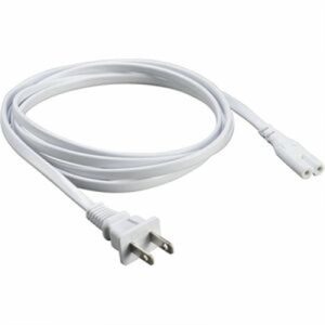 IEC C7 Extension Pwr Cord Wht