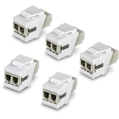 LC Duplex Fiber Optic 5 Pack