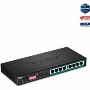 8 x Gigabit PoE and Ports