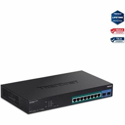 10 Port Gig Web Smart PoE Plus