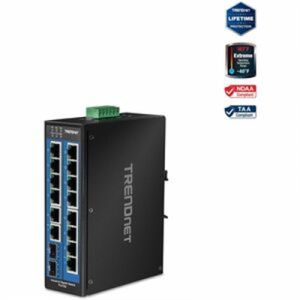 16 Port Industrial Gigabit DIN