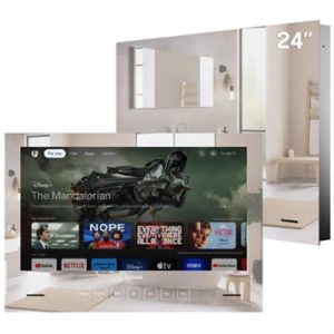 Mirror Plus TV 24" On wall