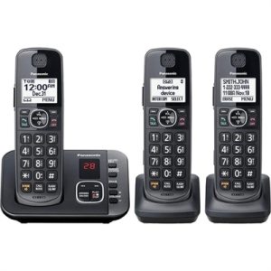 3 Handset Cordless Phone Sys