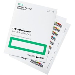 HPE LTO-9 45TB RW Cust Lbl 20