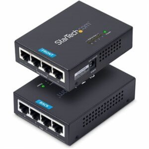 4-Port Gigabit PoE+ Injector