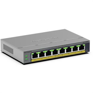 8-P Gig Easy Smart PoE+ Switch