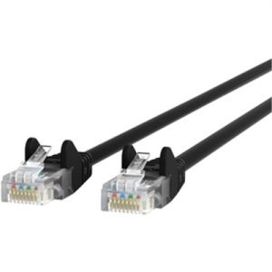 30 ft CAT5 RJ45 Blk snagless