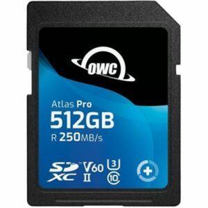 OWC 512GB Atlas Pro SDXC V60