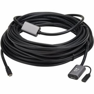 USB EXTEN CABLE W CHARGING 15M