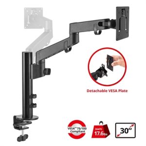 Single Articulating Montr Desk