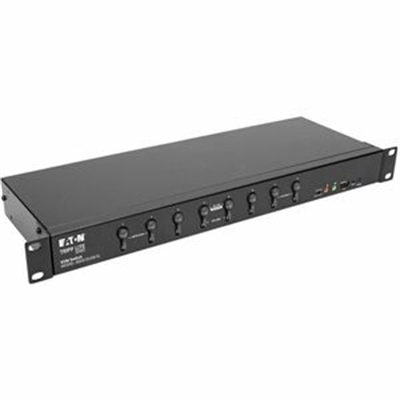 8 Port KVM Switch DVI USB 1U