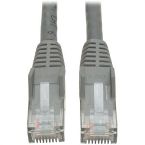 30' Cat6 Snglss Patch Cbl Gray