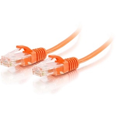 1ft Cat6 28awg Orange