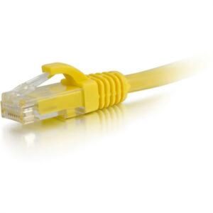 25' Cat5E Snagless Cble Yellow